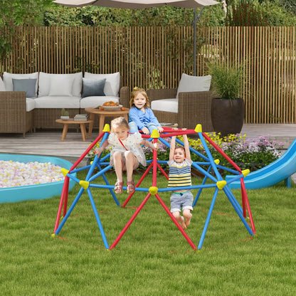 6 FT Climbing Dome Jungle Gym, UV-Resistant Steel, 396 lbs, Ages 3-8, Rust Gym Sets & Swings at Gallery Canada