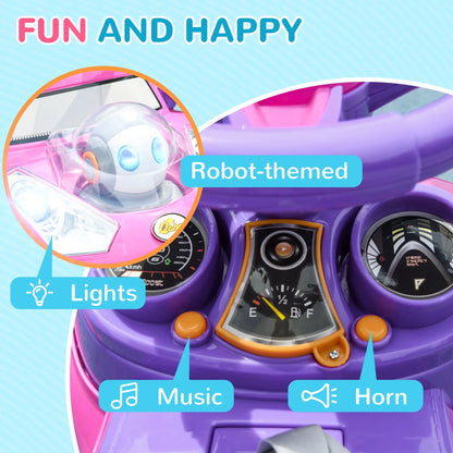 3 in 1 Kids Push Car, Toddler Sliding, Foot to Floor, Pink Push Cars for Toddlers at Gallery Canada