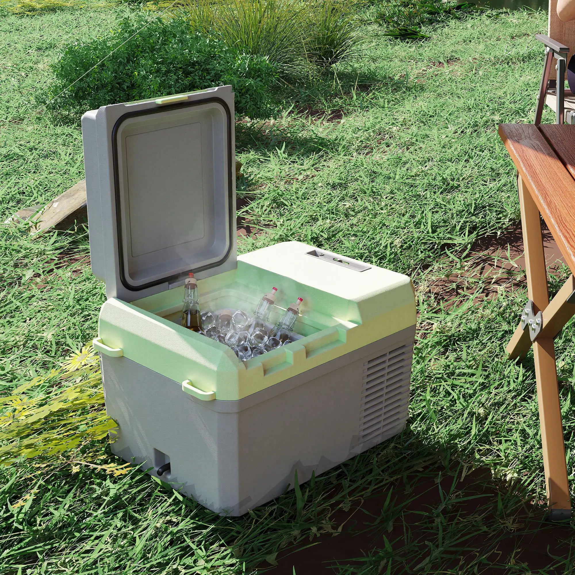 12QT Car Refrigerator, 12/24V DC, 110-240V AC, -68℉~68℉, Portable Cooler Car Coolers at Gallery Canada