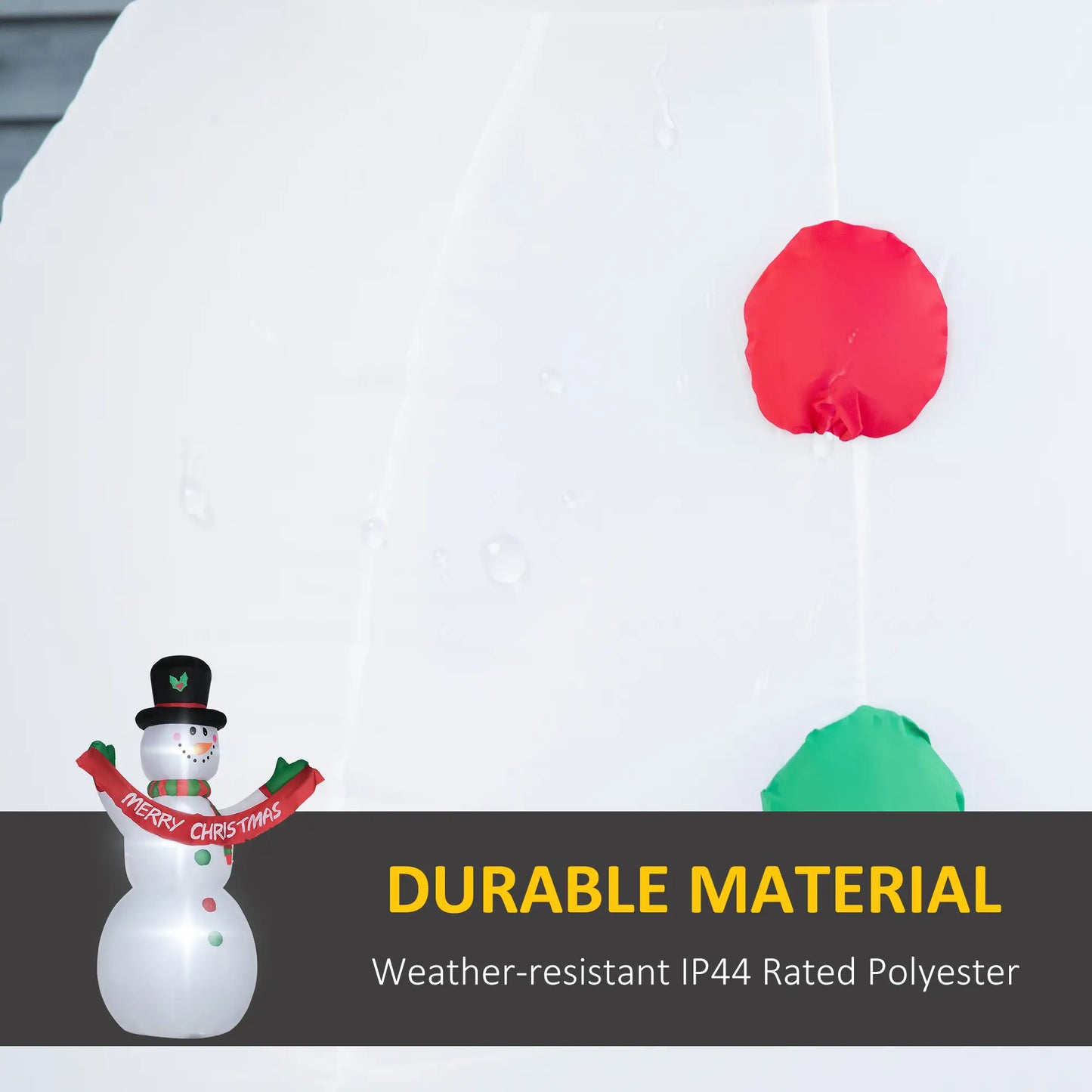 Inflatable Snowman Yard Decoration, LED Lights, Outdoor Christmas Christmas Inflatables at Gallery Canada