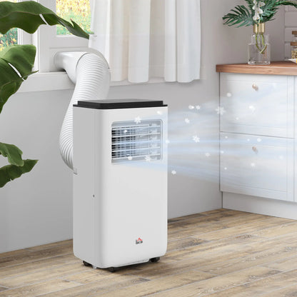 8,000 BTU Mobile Air Conditioner, 345 Sq. Ft., Dehumidifier Fan, White Air Conditioner at Gallery Canada