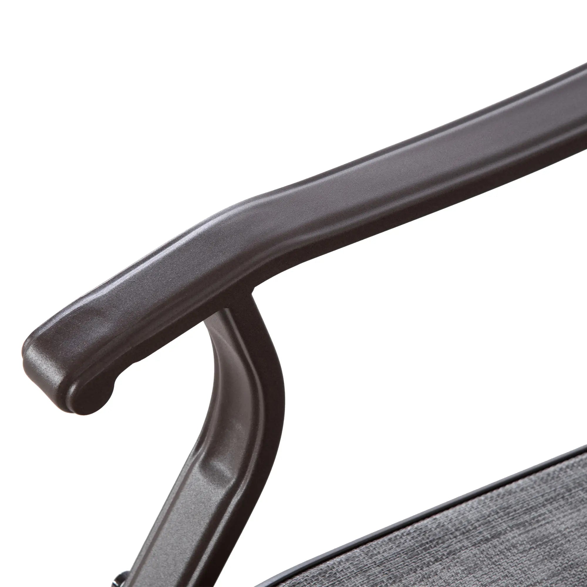 Outdoor Glider Chair, Steel Frame, Mesh Fabric, Garden, Grey Outdoor Gliders at Gallery Canada
