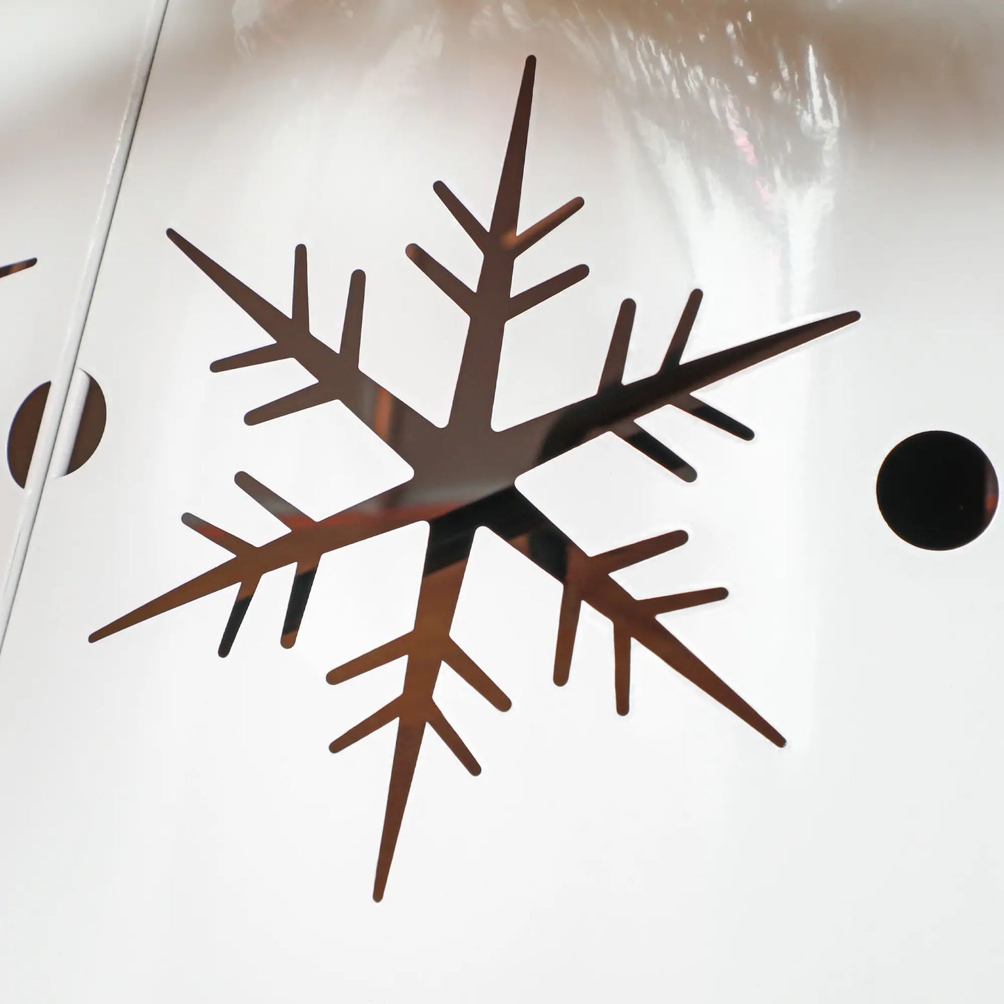 26" Christmas Tree Base Cover, Hollow Snowflake Patterns, White Christmas Trees at Gallery Canada