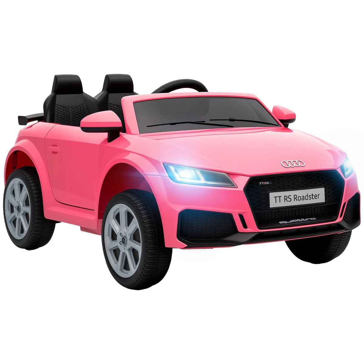 Voiture électrique pour enfants 12V, Audi TT RS avec télécommande, Rose