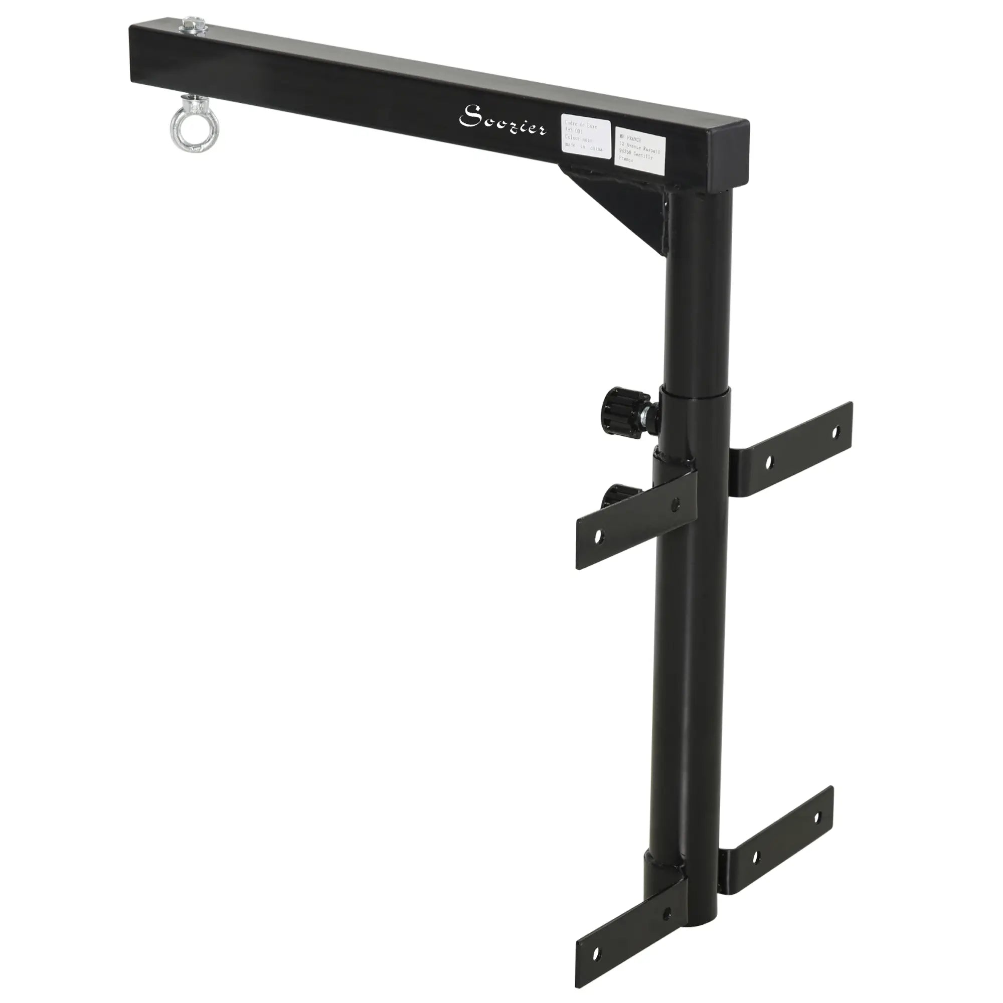 Heavy Duty Boxing Punch Bag Hanger, Wall Mount, 220lbs, Black Punching Bag Hangers at Gallery Canada