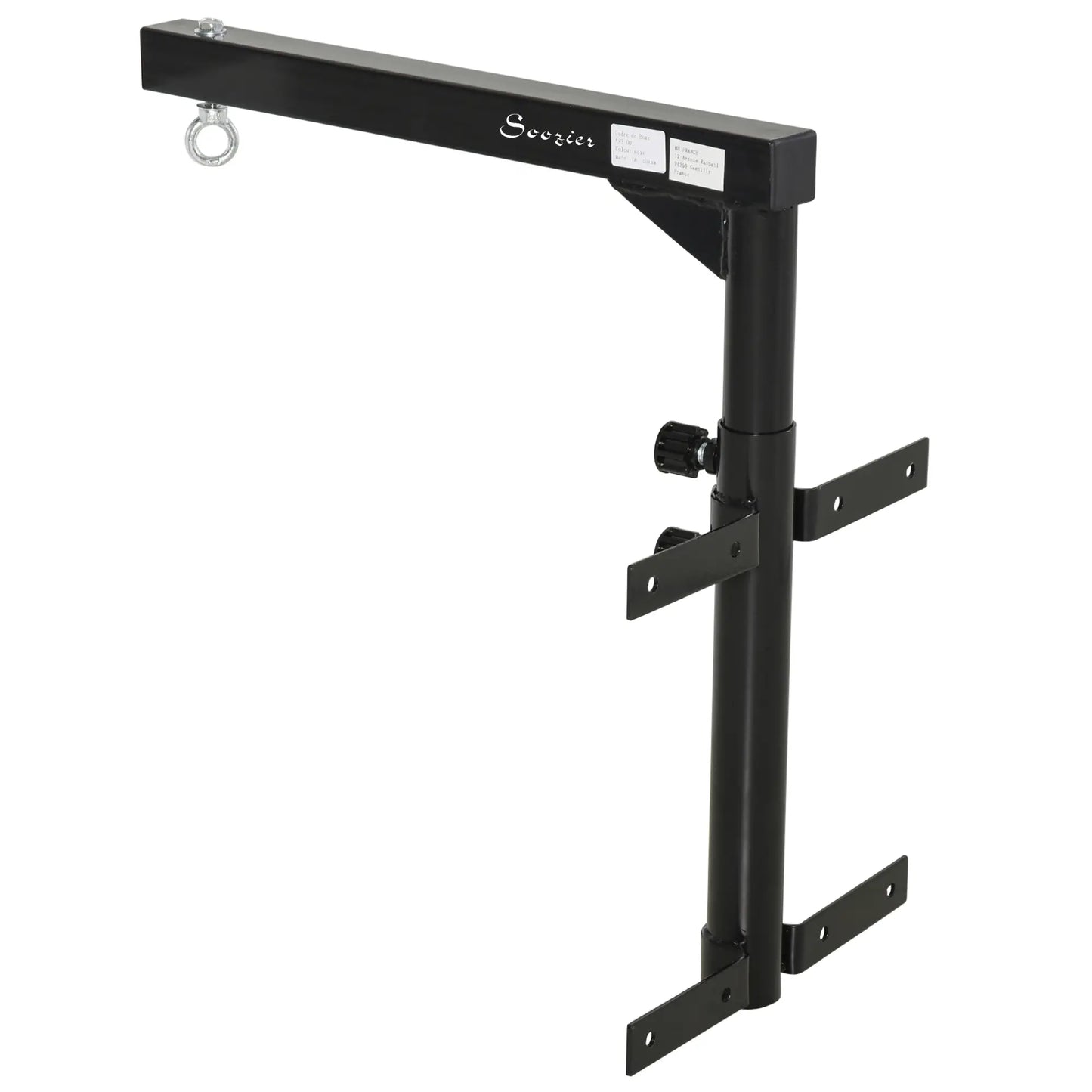 Heavy Duty Boxing Punch Bag Hanger, Wall Mount, 220lbs, Black Punching Bag Hangers at Gallery Canada