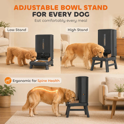 15L/63 Cups Anti-Clog Dog Feeder for Large Breeds Dog Bowls at Gallery Canada
