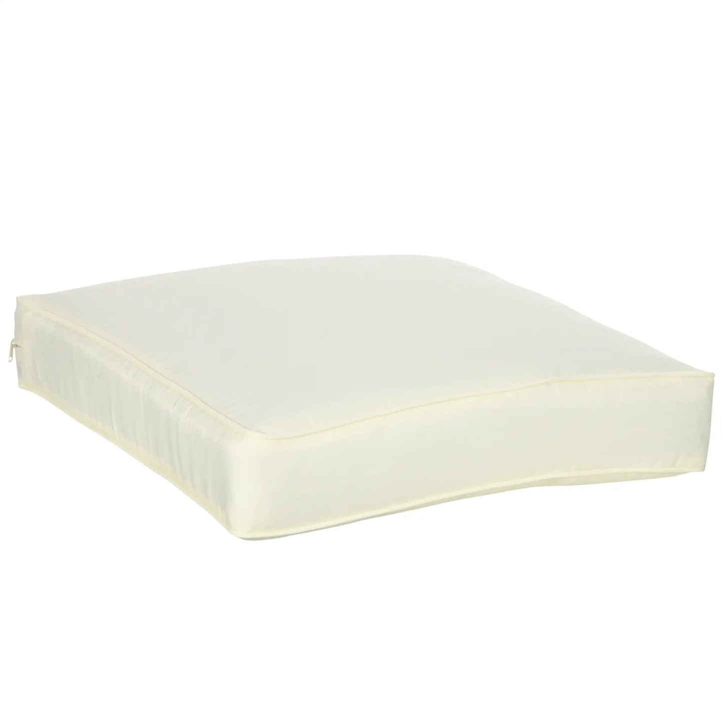 Patio Chair Cushions, Thick Deep Seat with Back Cushion, Cream White Patio Chair Cushions at Gallery Canada