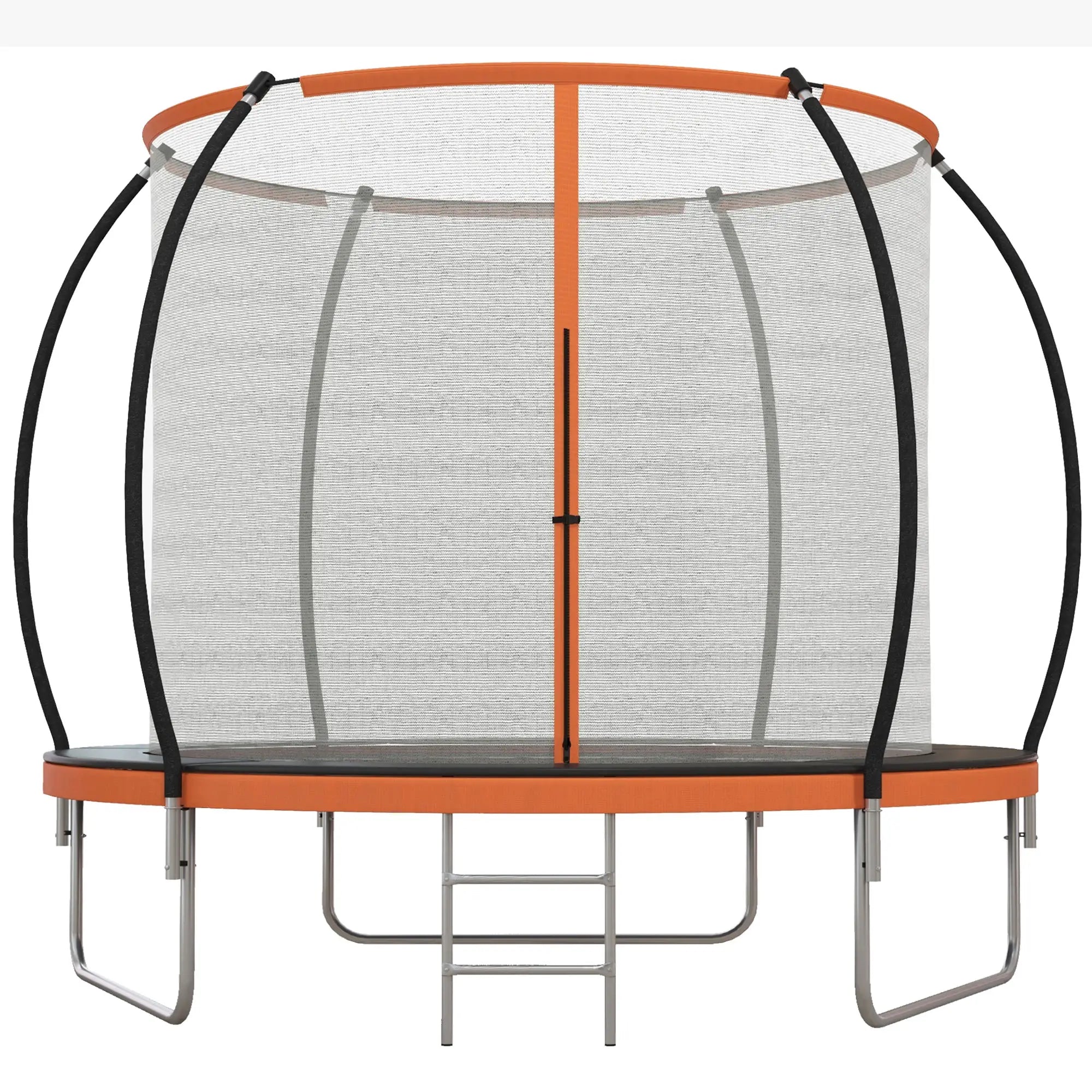 8ft Outdoor Trampoline with Enclosure Net, Ladder, for Teens and Adults Trampolines at Gallery Canada