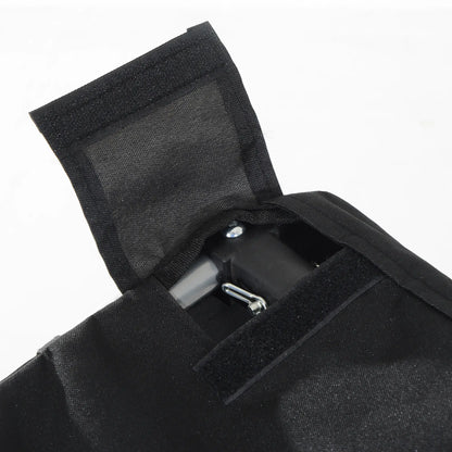 Dog Bike Trailer, Pet Cargo Carrier, Hitch, Reflectors, Flag, Medium, White Dog Bike Trailers & Strollers at Gallery Canada