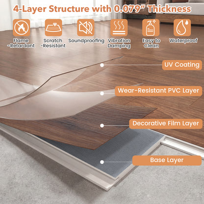 Waterproof Vinyl Plank Flooring, Floor Tile