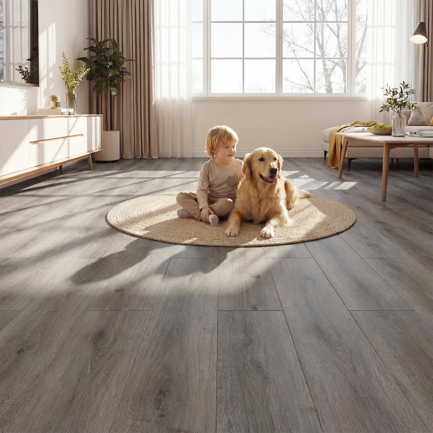 Vinyl Plank Flooring Floor Tile, Waterproof Decorative Fencing & Flooring at Gallery Canada