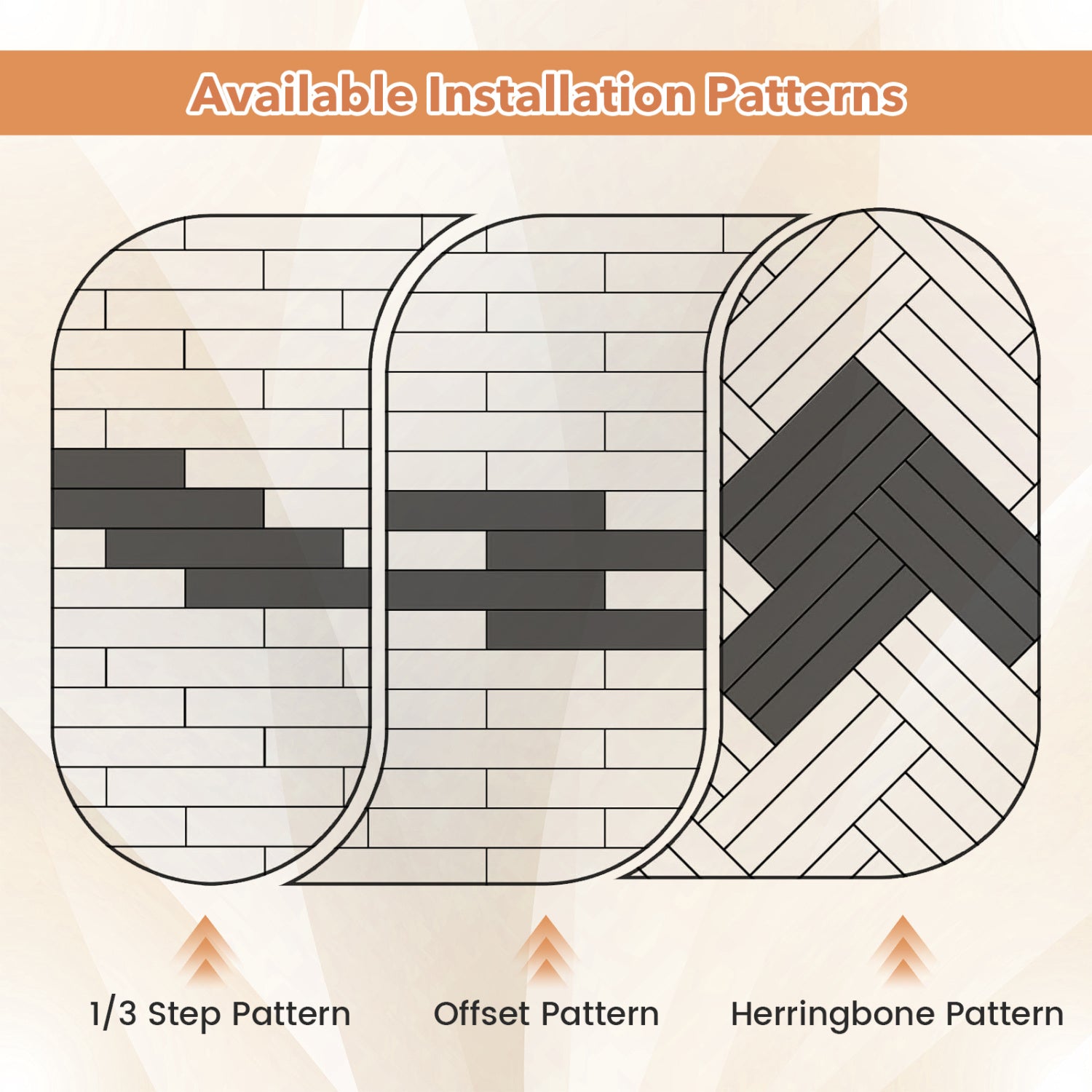 Vinyl Plank Flooring Floor Tile, Waterproof Decorative Fencing & Flooring at Gallery Canada