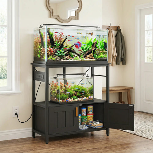 20-29 Gallon Fish Tank Stand Aquarium Stand 330 LBS Capacity for Home, Office, 30.7