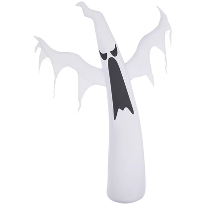 6FT Tall Halloween Inflatable Ghost, Outdoor Yard Decoration with LED Lights, White Halloween Decorations White at Gallery Canada