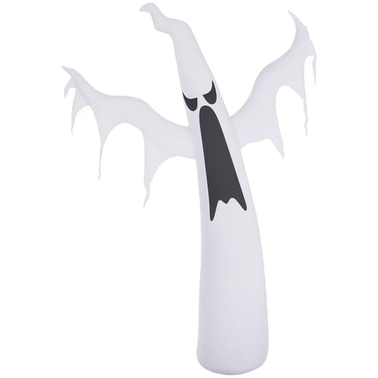6FT Tall Halloween Inflatable Ghost, Outdoor Yard Decoration with LED Lights, White Halloween Decorations White at Gallery Canada