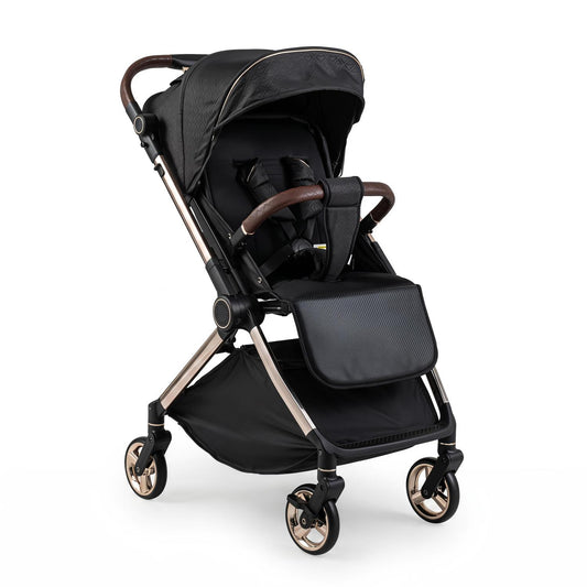 Foldable Baby Stroller, Reversible Handle, Black Baby Strollers Black at Gallery Canada