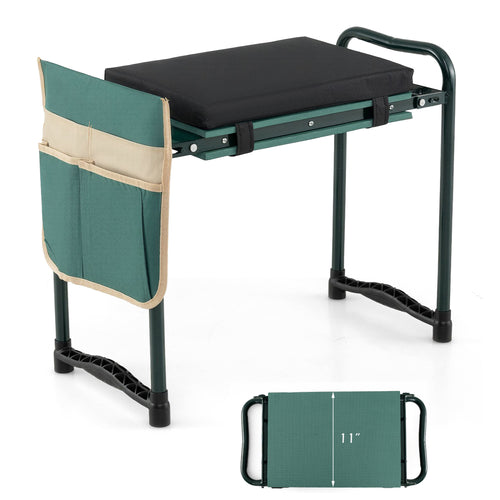 Foldable Garden Kneeler And Seat, Green