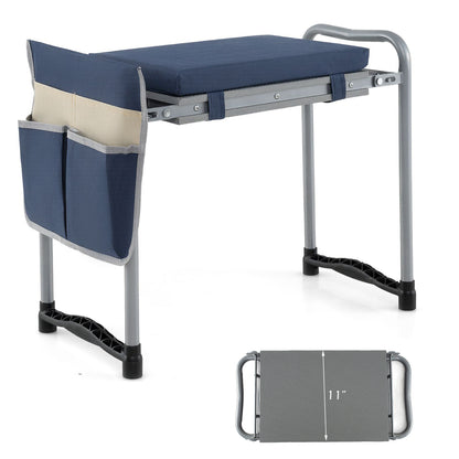 Foldable Garden Kneeler And Seat, Navy Garden Tools at Gallery Canada