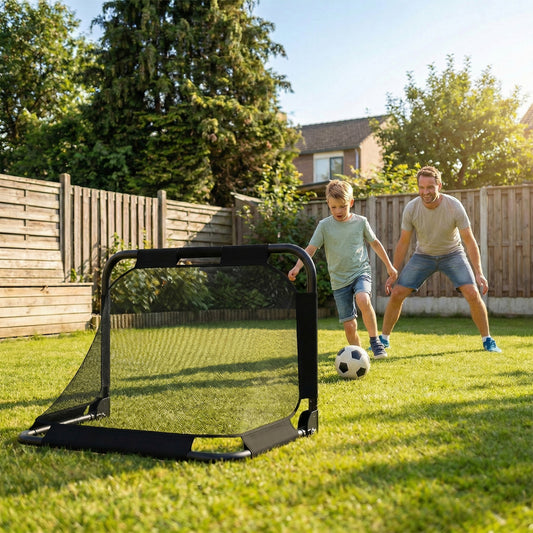 3 x 2 FT Portable Football Training Net, Black Sport Equipments Black at Gallery Canada