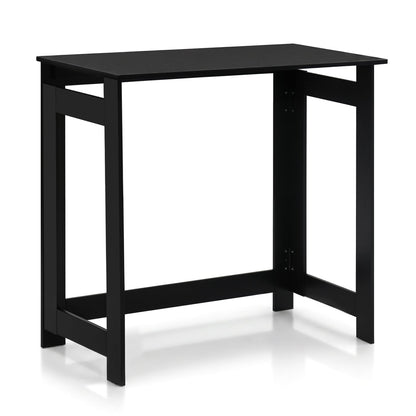 Folding Console Table with Foldable Legs, Black Console Tables Black at Gallery Canada
