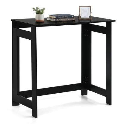 Folding Console Table with Foldable Legs, Black Console Tables at Gallery Canada