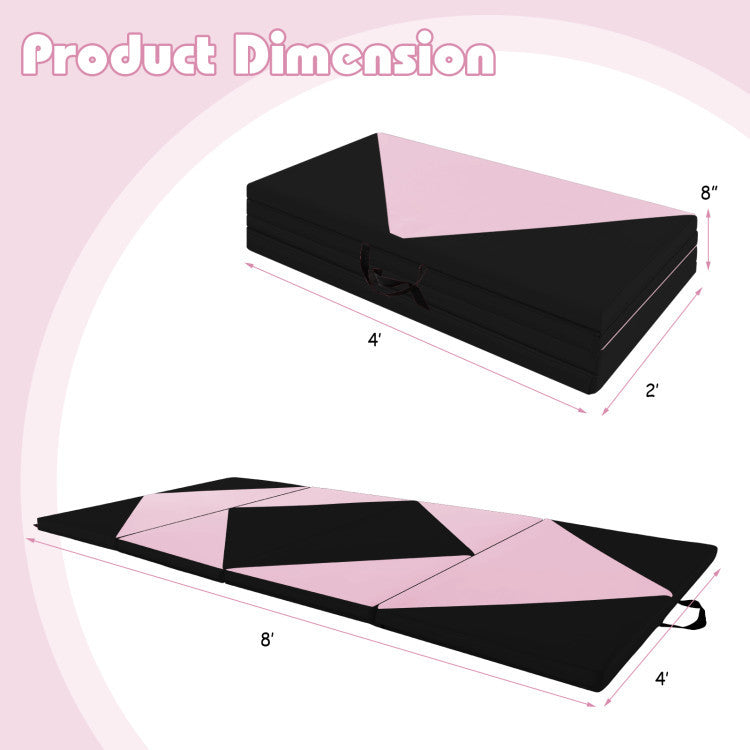 Folding Gymnastics Mat & Portable Floor Balance Beam Set Yoga & Gym Mats at Gallery Canada