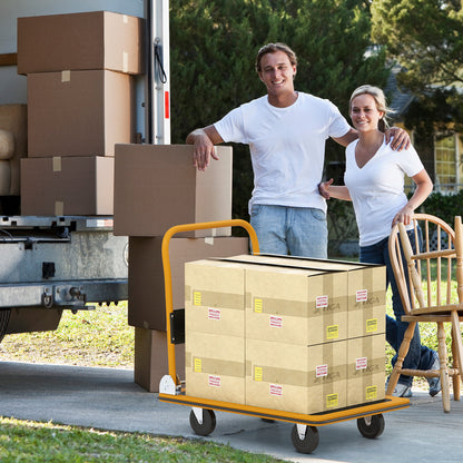 Folding Platform Cart Dolly Hand Truck, Black Garden Tools at Gallery Canada