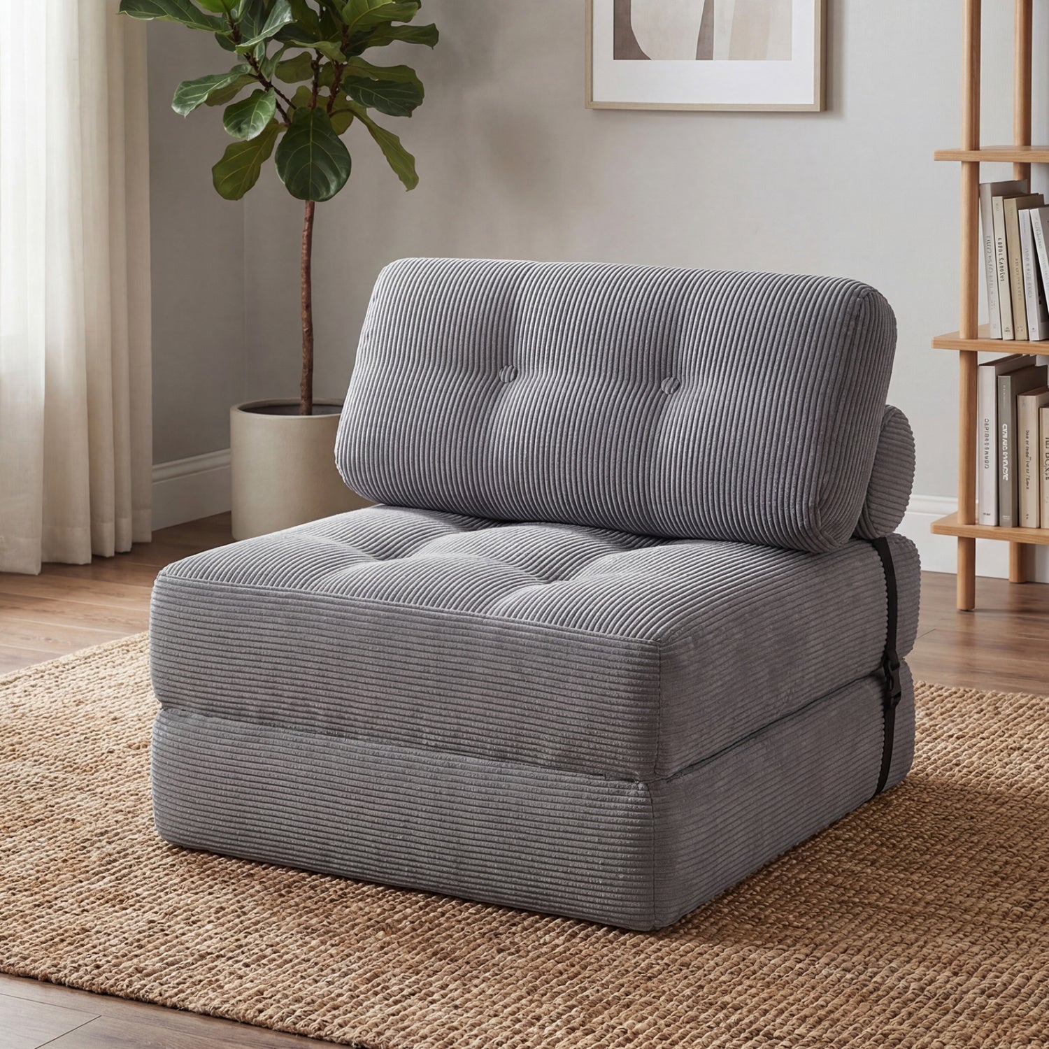 Folding Sofa Bed With Pillow, Gray Sofas & Loveseats at Gallery Canada