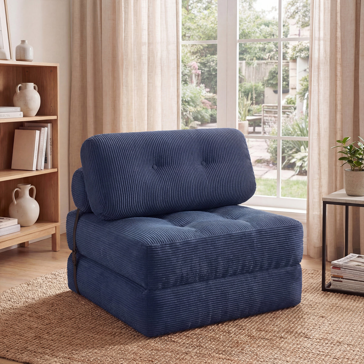 Folding Sofa Bed With Pillow, Navy Sofas & Loveseats at Gallery Canada