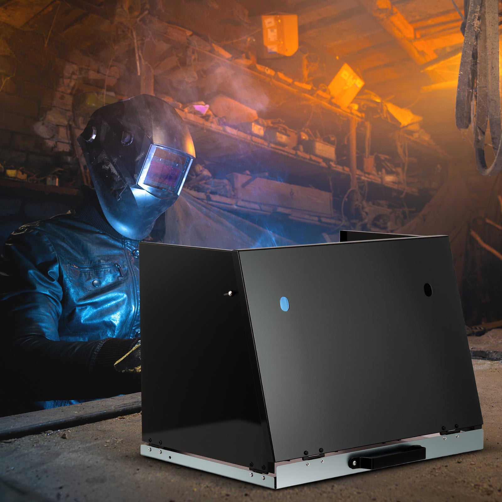 Folding Welding Table Accessories for Workbench Desktop with Perforated Panel Garages at Gallery Canada