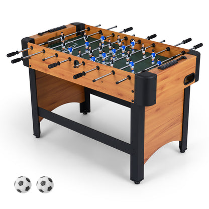 Foosball Table Competition Full Size Soccer Game Table with 22 Players, Natural Game Room at Gallery Canada