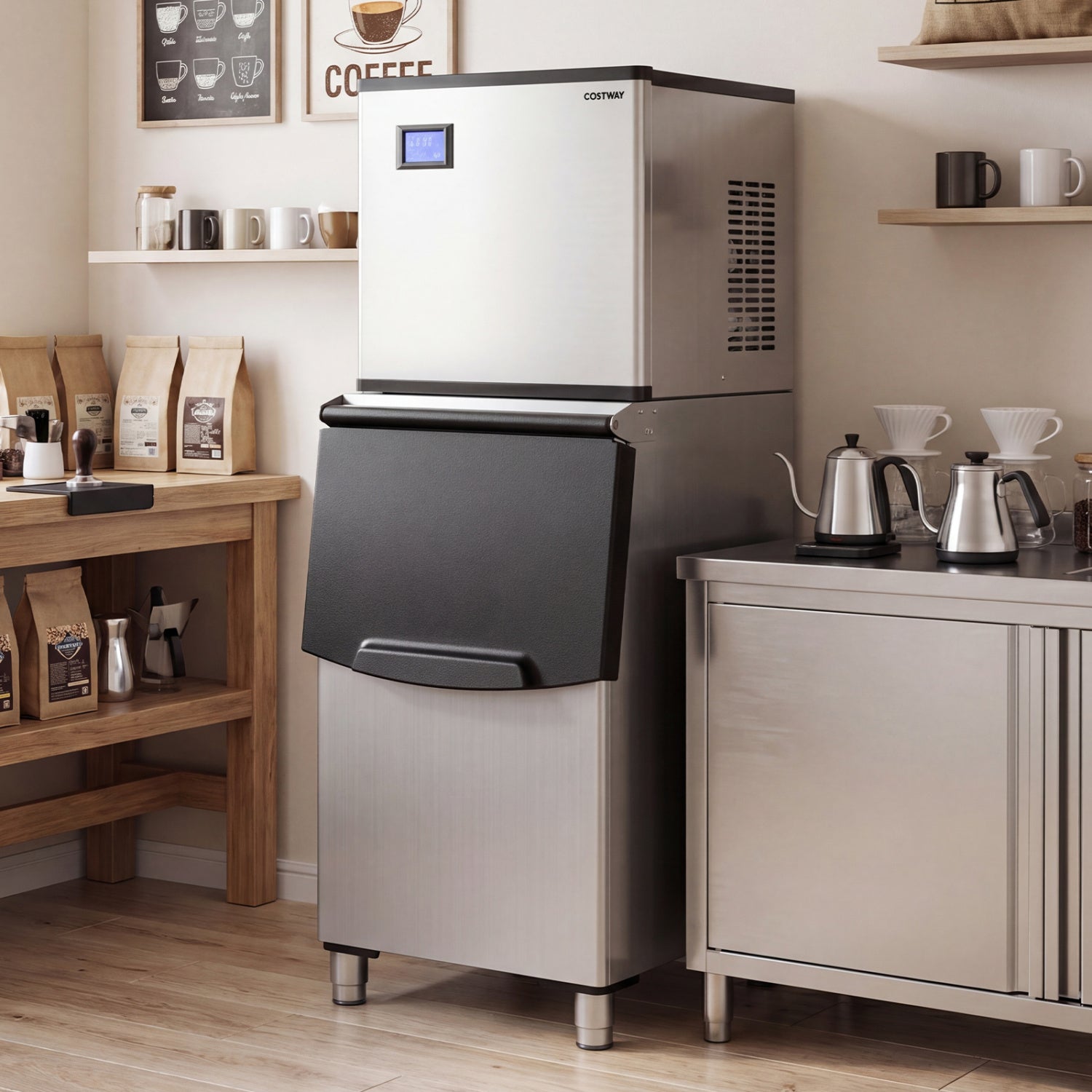 Freestanding Commercial Ice Maker, 450 lbs/24H Ice Makers at Gallery Canada