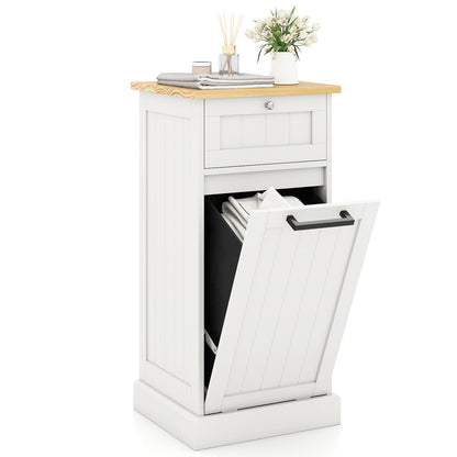 Freestanding Tilt Out Laundry Cabinet With Basket, White Laundry Baskets at Gallery Canada