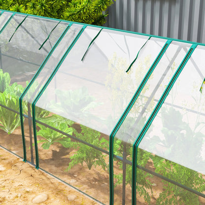 Portable Mini Greenhouse, Growing Tent, w/ Zippered Doors, Clear Greenhouses at Gallery Canada