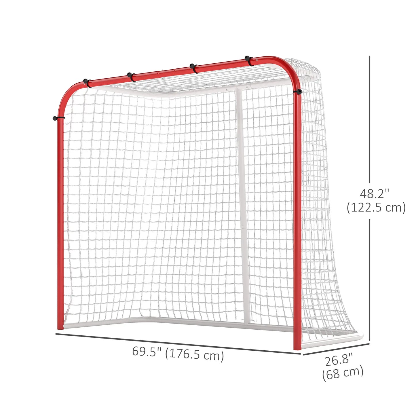 Hockey Net, Steel Frame, PE Mesh, Outdoor Training Equipment Football at Gallery Canada