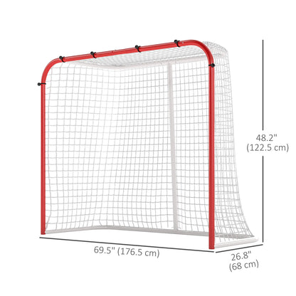 Hockey Net, Steel Frame, PE Mesh, Outdoor Training Equipment Football at Gallery Canada