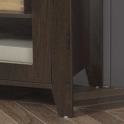 Fireplace TV Stand for 60 Inch TVs, Wood Cabinet with Storage Doors TV Stands at Gallery Canada