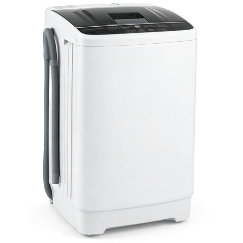 Full Automatic Washing Machine, 8 Preset Programs, White