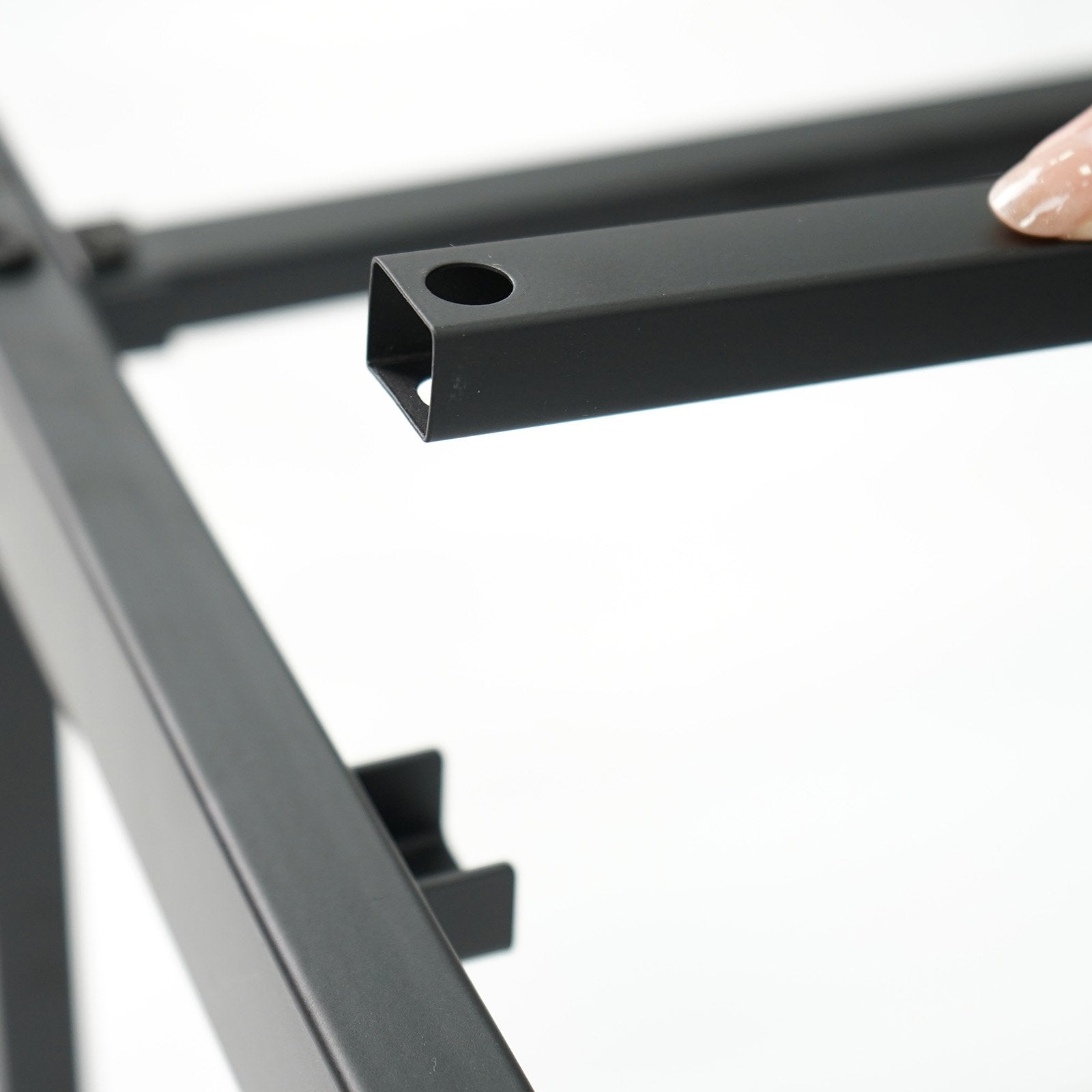 Full/Queen/King Size Metal Bed Frame Heavy Duty Support Slats Mattress Foundation-King Size, Black Simple Bed Frame at Gallery Canada