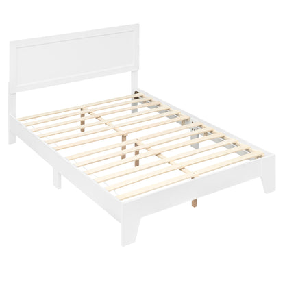 Full Size Bed Frame with Headboard