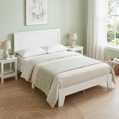Full Size Bed Frame with Headboard