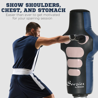 Adjustable Punching Bag, Fillable Base, Pu-Wrapped, Multi-Colour Punching Bag Hangers at Gallery Canada