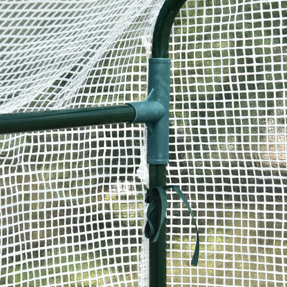 73" x 47" x 75" Walk-in Greenhouse, Portable Plant Growth House, White Walk In Greenhouses at Gallery Canada