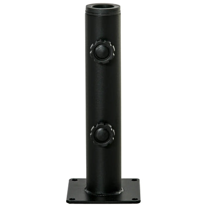 Deck Mount Umbrella Holder, Outdoor Base Stand, Black Umbrella Bases at Gallery Canada