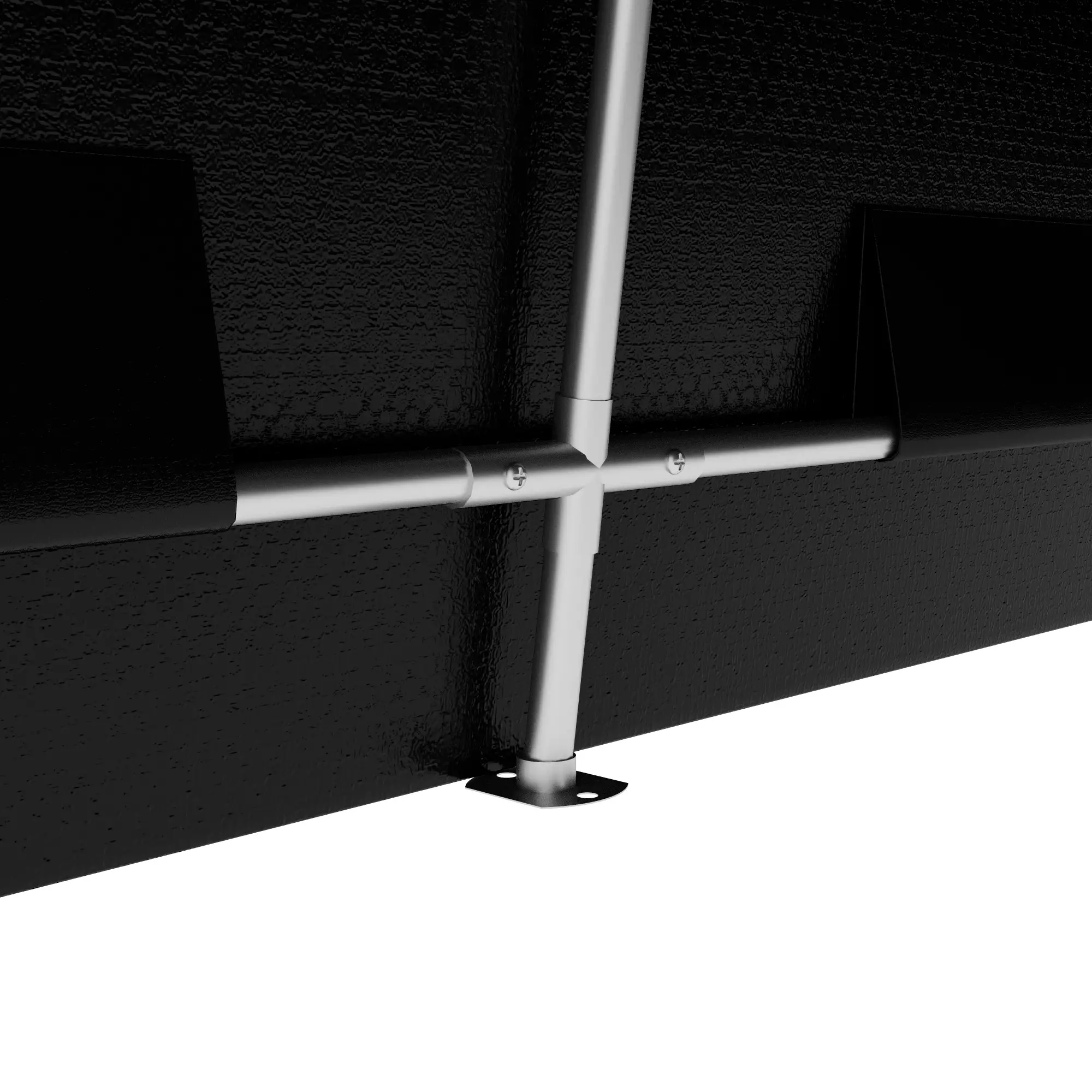 12' x 20' Portable Garage, Heavy Duty Carport Canopy, Black Car Shelters at Gallery Canada