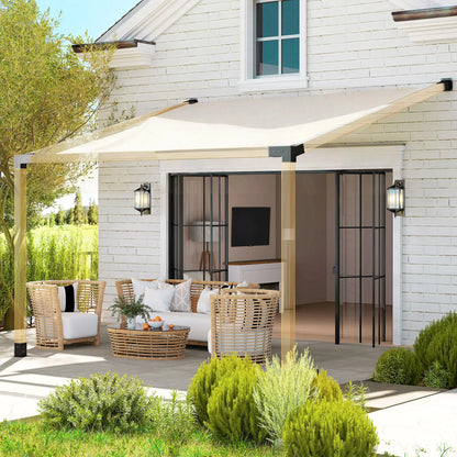 15° Slanted Pergola Bracket Kit, 3.6" X 3.6" Lumber, Black Pergolas at Gallery Canada