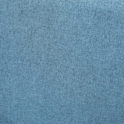 Modern Accent Chair, Cushioned Seat, Upholstered Linen-Feel, Blue Accent Chairs at Gallery Canada