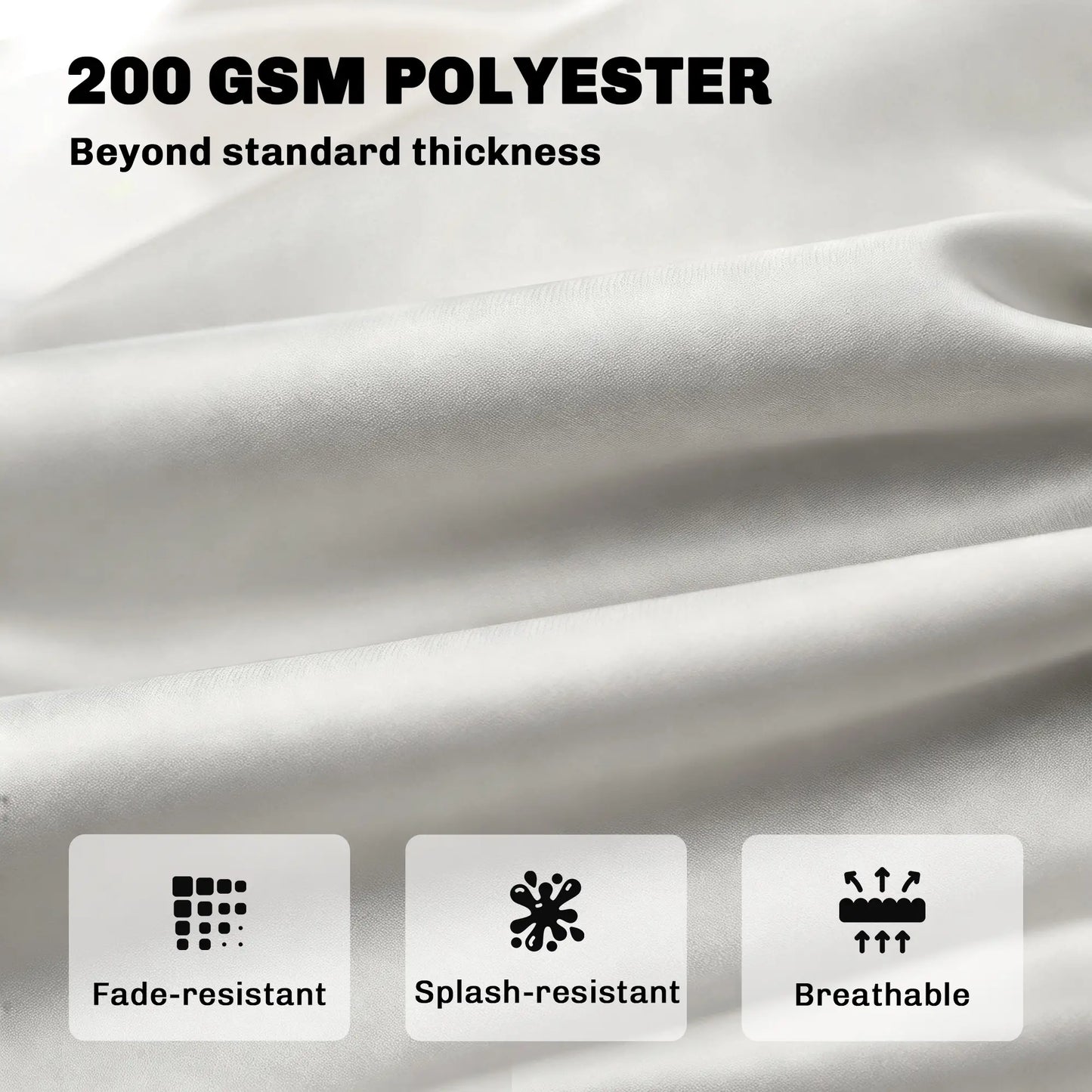 3-Seater Outdoor Swing Chair Cushions, Patio Garden, Light Grey Patio Chair Cushions at Gallery Canada