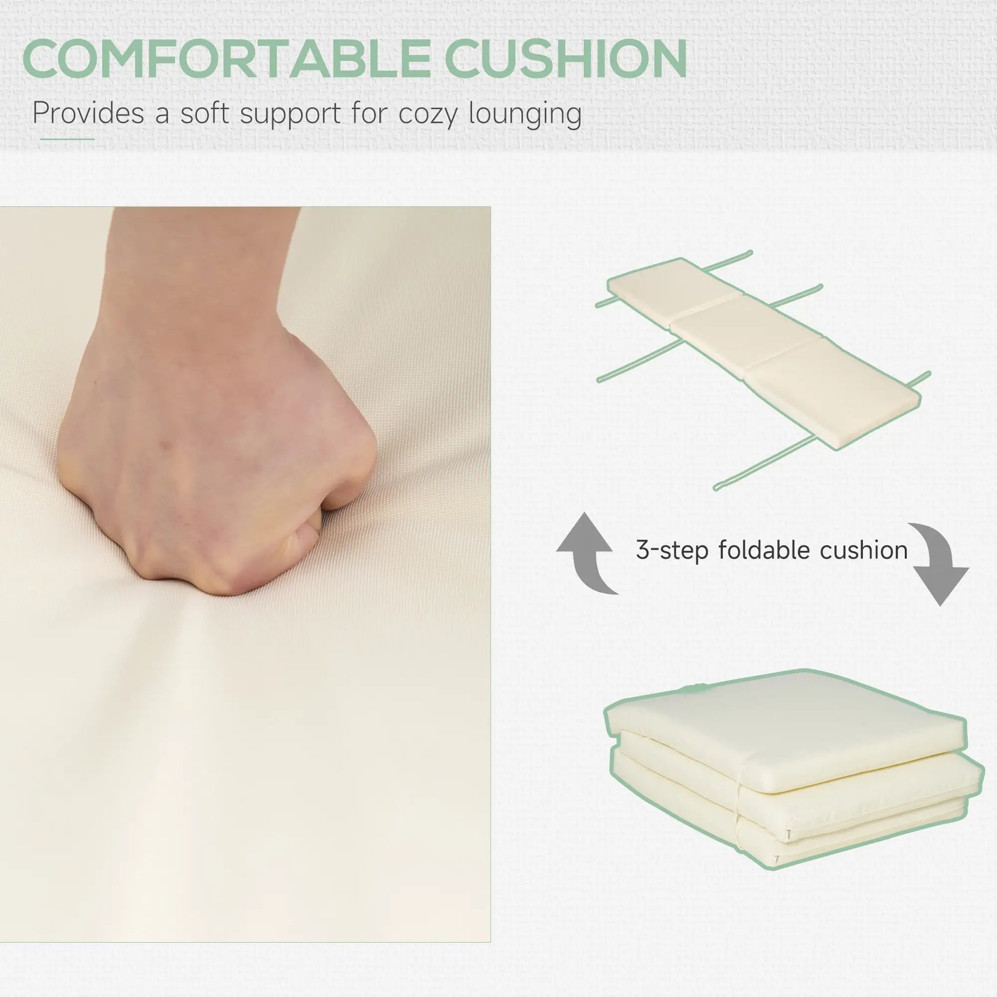 Wooden Folding Chaise Lounge, Outdoor Chair, Adjustable Back, Green Chaise Loungers at Gallery Canada